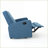 Recliners, 47'' Wide Manual Modern Recliner | Royal Blue | Fabric