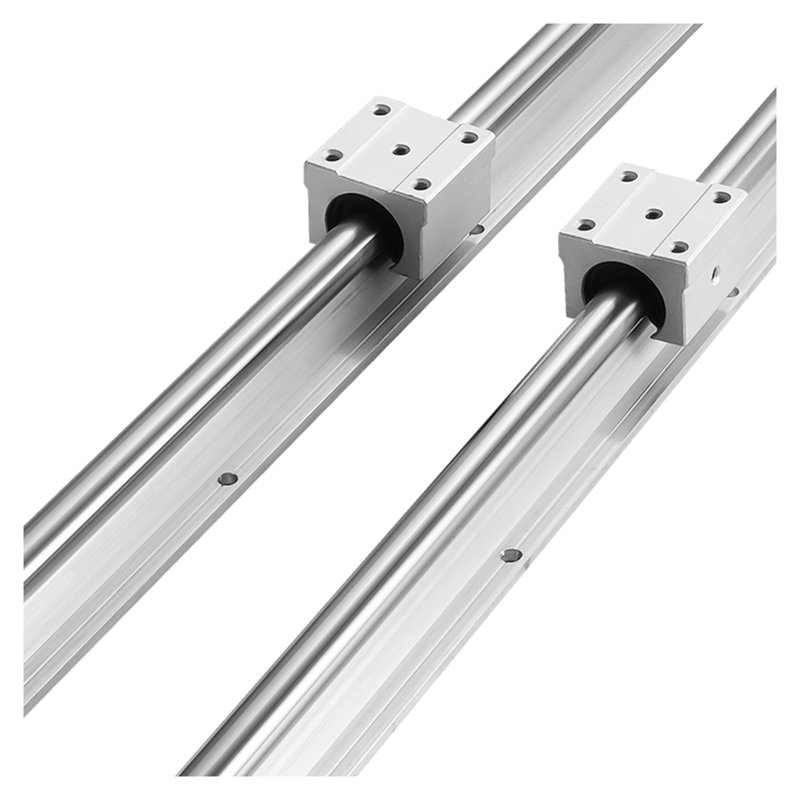 Ensemble de rails de guidage SBR20, composants de machine de toupie à commande numérique 1800mm avec 4 blocs coulissants pour l'automatisation de bricolage