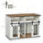 Versatile Dog Crate Furniture with Multiple Features for Different Sized Dogs-279347197