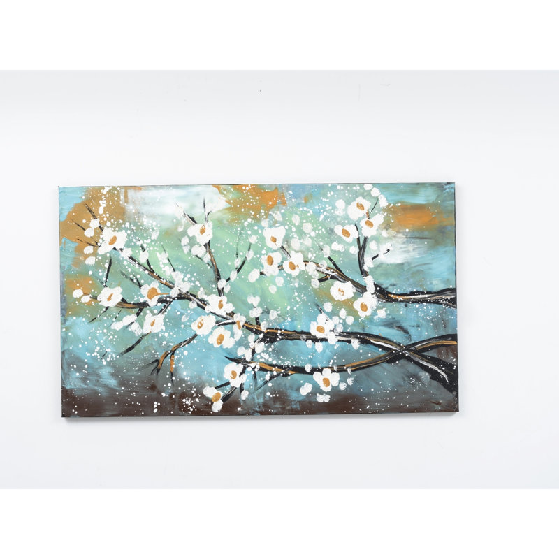 47 po x 27 po, toile décorative abstraite lime pour printemps Vibes, atmosphère de beauté peinte à la main