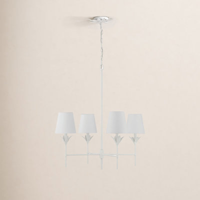 Iron 4-Light Chandelier
