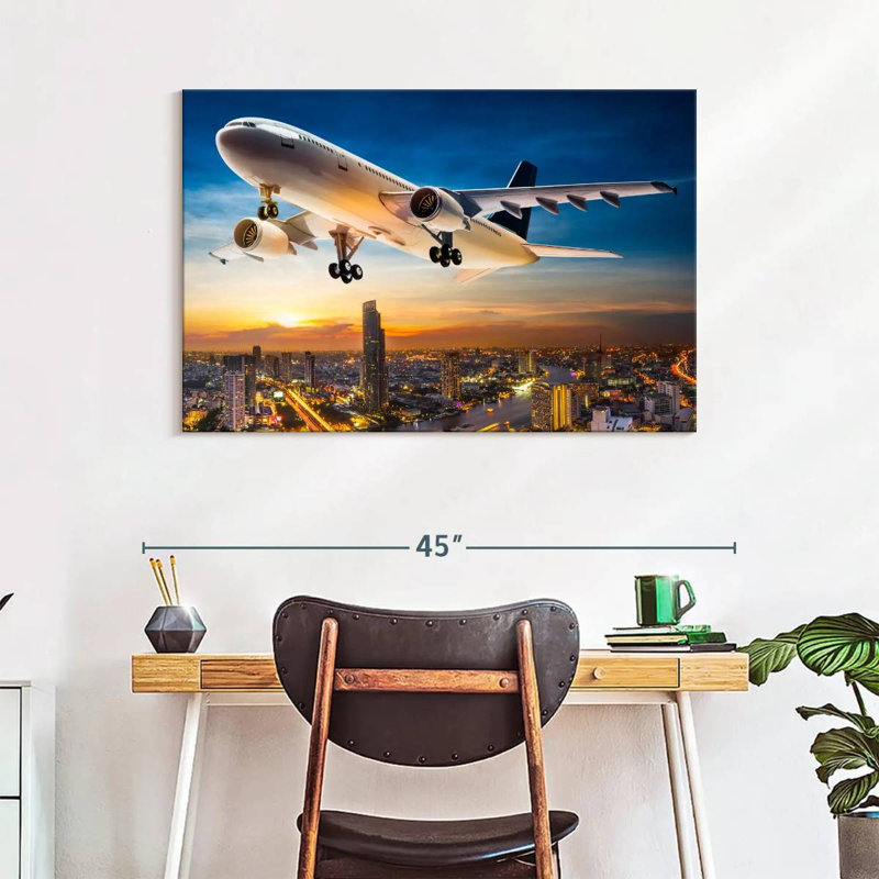 Mehar Transportation Plane, 26" H x 39" W