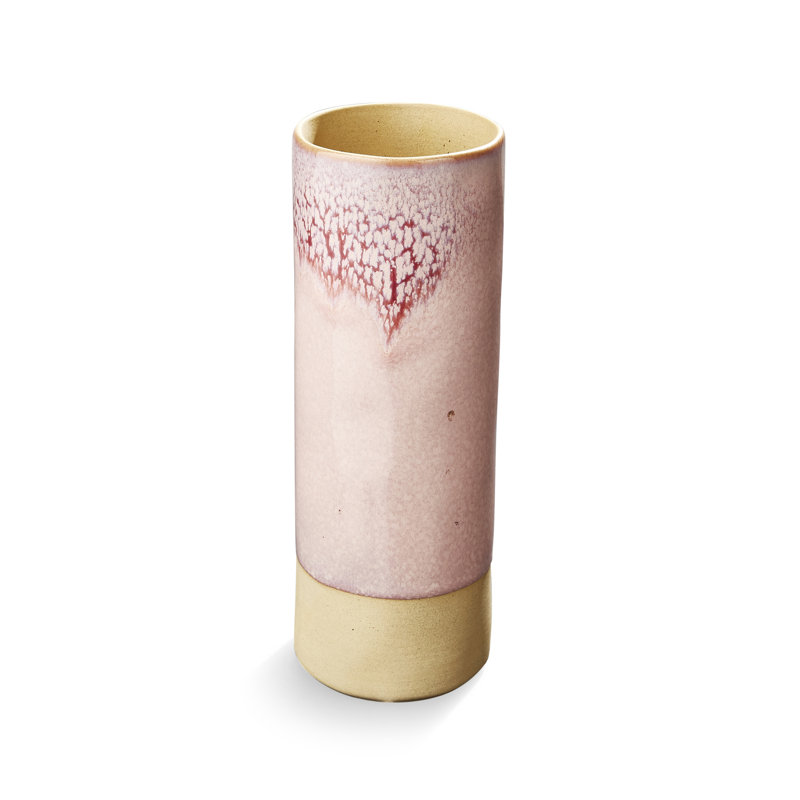 Minerals Medium Vase, Rose Quartz