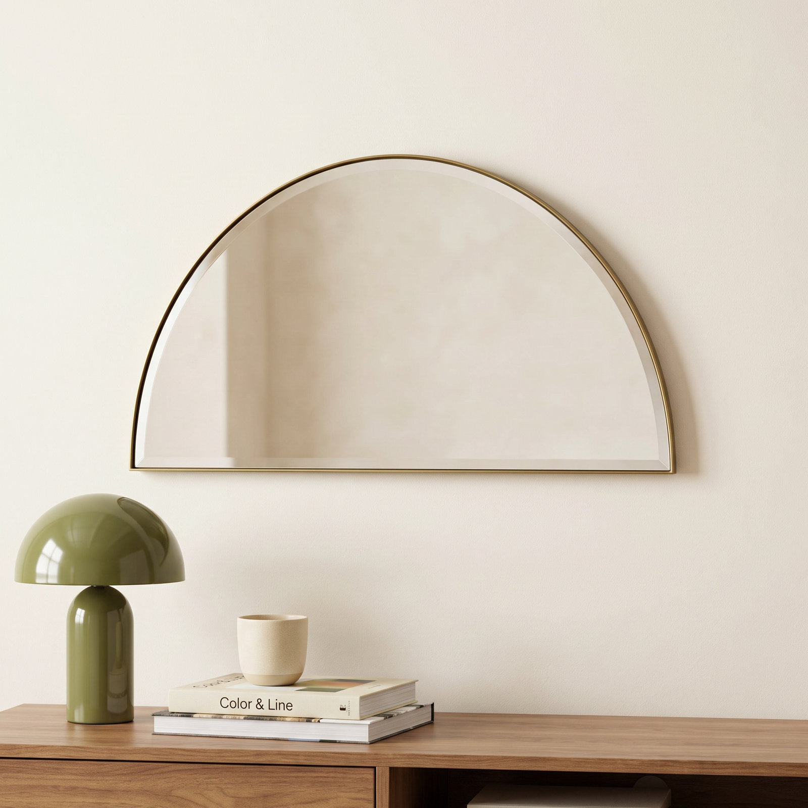 Embrace Metal Flat Wall Mirror