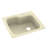 25'' L Mounting / Installation Required Single Bowl Solid Surface Kitchen Sink-38293726-38293741
