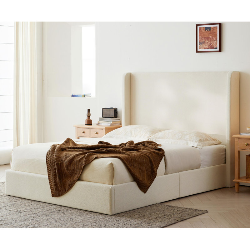 Structure de lit tapissier Carmen