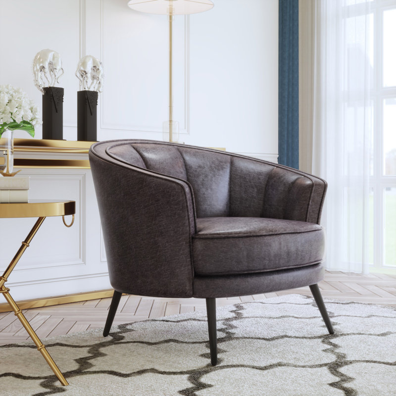 Fauteuil demi-tonneau 29,37 po Aletia