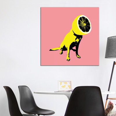 Lemon 1 Piece Wrapped Canvas Painting
