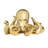 Grendon Ceramic Octopus Decorative Sculpture with Textured Tentacles-558780296-558780297