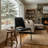 PU Leather Armless Dining Chair-117454273