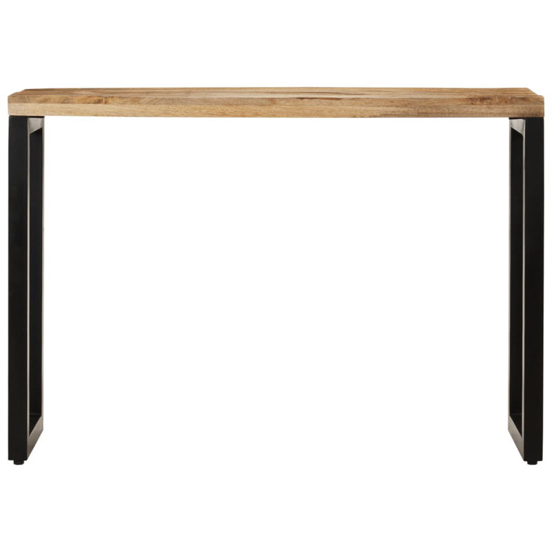 Baker Solid Wood Top Console Table, 76cm H x 110cm W x 35cm D, Brown