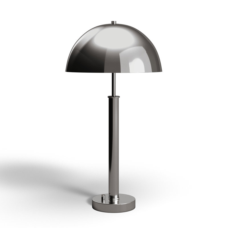 Kinnear Standard Table Lamp, Nickel