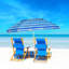 Parasol d'extérieur inclinable de sable 8 pi avec sac de transport Astolfo-896459696