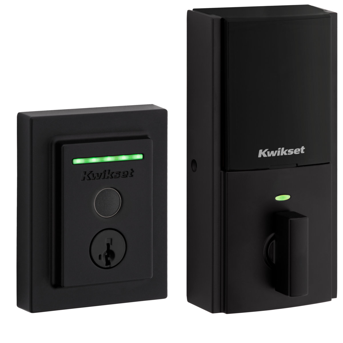 Kwikset Halo Single Cylinder Keyless Electronic Smart Lock Deadbolt ...