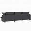 Canapé modulaire 103,5 po Chenille-790354591