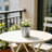 Set of 3 Galvanized Finish Bucket/Pots with PVC Liner 5" Dia x 4.75" H Ideal Gift for Floral Arrangements Wedding Home Office Party DIY Indoor Outdoor Garden Patio
