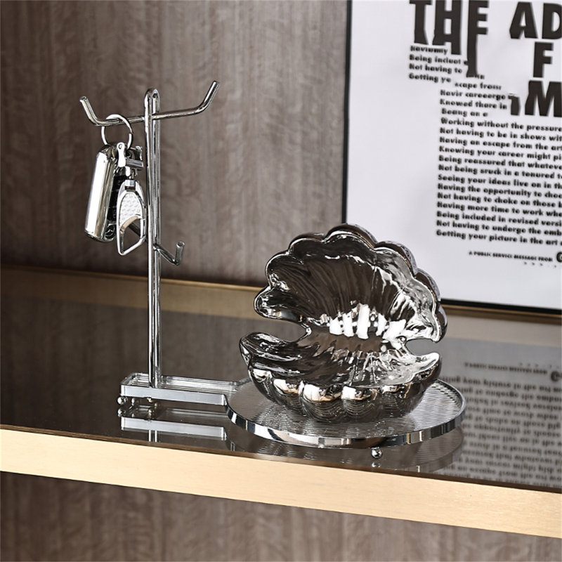 Key Storage Ornament, Silver