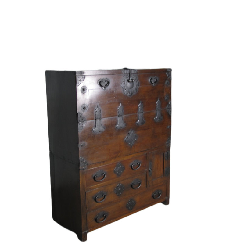 Asian Classic Solid Wood Accent Chest
