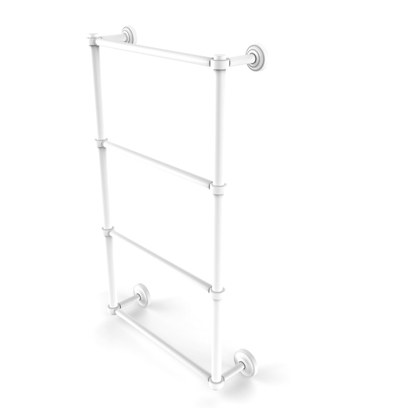 Porte-serviettes mural Marchmont, Blanc mat, H 34 po x l 30 po x P 5,3 po