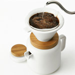 Ceramic Pour-Over Coffee and Tea 4 Cup Server