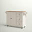 Arlonda Solid Wood Top Kitchen Cart-24748980