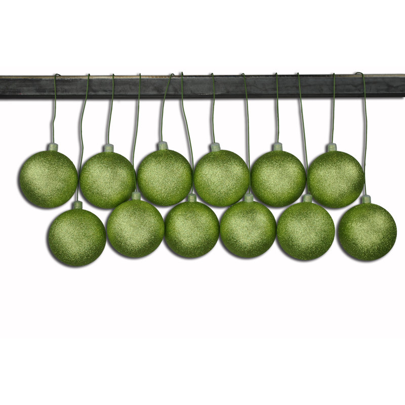 Ornement boule incassable, Vert sauge
