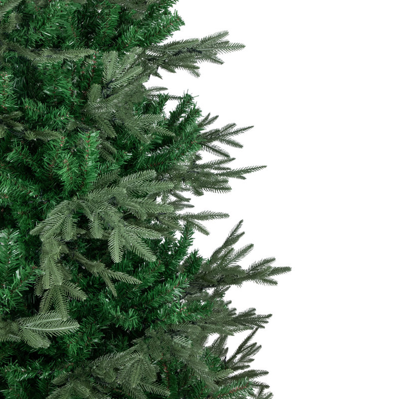 Sapin de Noël artificiel Hudson non éclairé, H 7 pi 5 po