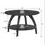 Table basse ronde avec tablette Stacie-1224957425
