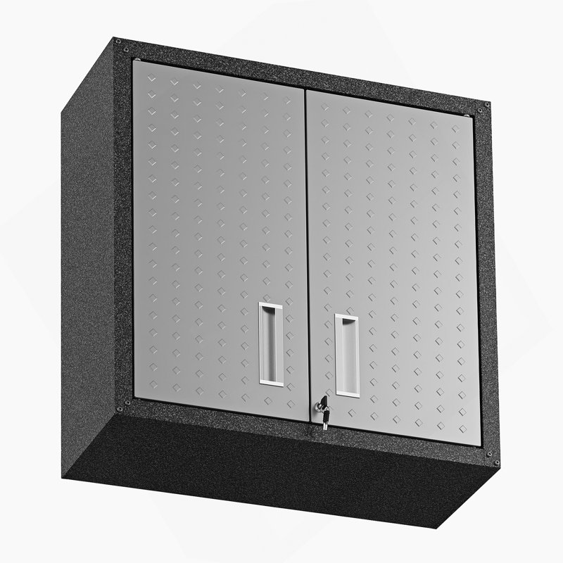 Accent Cabinet, Garage Cabinet With 2 Doors And 1 Adjustable Shelf