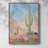 Sunny Saguaro I Framed Print - Solid Wood-715719438