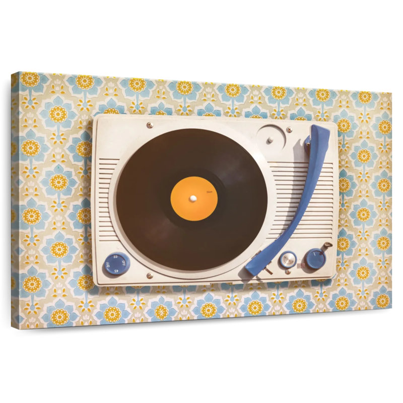 Tourne-disque Abarca, H 16 po x l 24 po