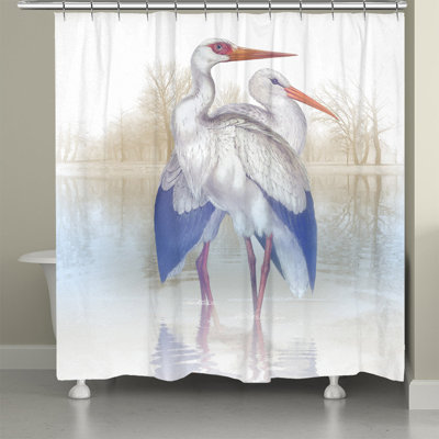 Rideau de douche Misty Egret
