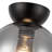 Arcadia Glass Flush Mount-88045130