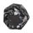Decorative Home Decor Glass Vase with Abstract Pattern - Artistic Tall Flower Vase for Office Accent, Living Room Decor, or Table Styling - Gray-86308748