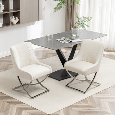 Elian Velvet Upholstered Side Chair