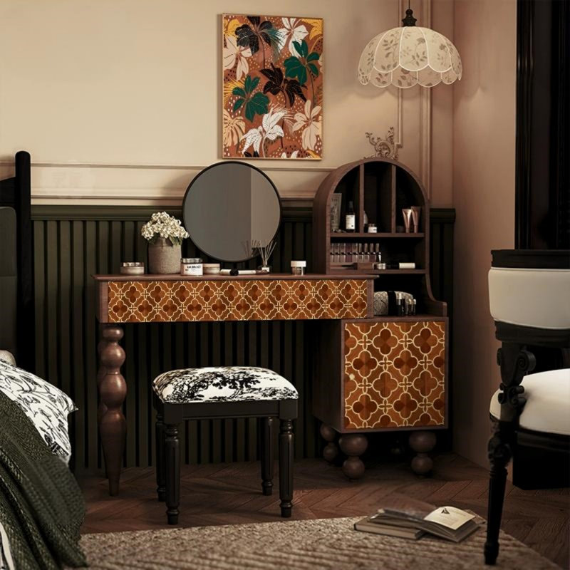 Creative Solid Wood Dresser