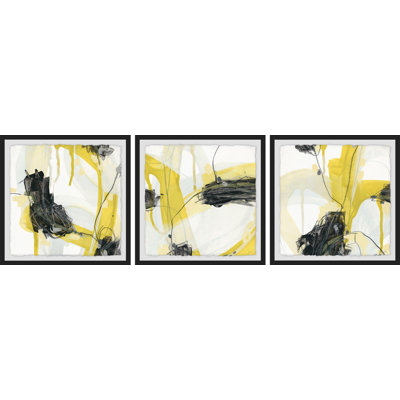 " Big Bugs Triptych " 3 - Pieces