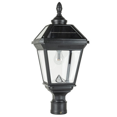 Lampadaire solaire Imperial avec ampoule 3 po