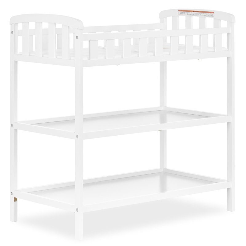 Table à langer avec coussin Emily, Blanc