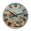Horloge murale en bois massif Wroblewski-1598545715
