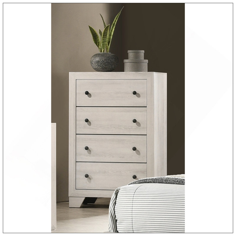 Mobilier de chambre à coucher 1Pc Rustic, Blanchies
