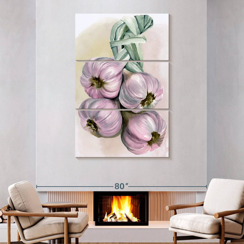 Yarlin Garlic Braid I, 74" H x 48" W