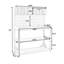 Grande table de rempotage en bois 65 po pour l'extérieur-1408330438