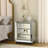 Flash Mirror Three Drawer Cabinet