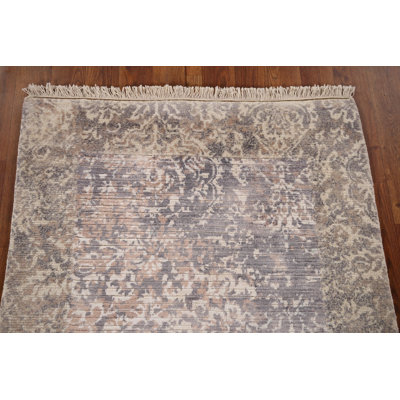 Handmade Abstract Oriental Rug 3x5