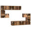 TV Cabinet Set Wall-Mounted 8 Pcs-1758904371