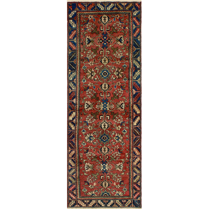 Khusbu Distressed Bousseh Rust Runner