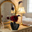 Fleurs gothiques dans un vase Fleurs artificielles pour centres de table Boho Halloween Home Decor