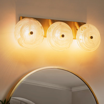 Éclairage pour salle de bain 3 lumières Amneris