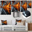 Orange orange Powerhouse Pulse Power Plant II - Power Plants, impression d'art mural-95522374-95522381